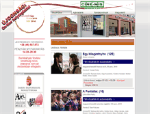 Tablet Screenshot of cinemis.hu